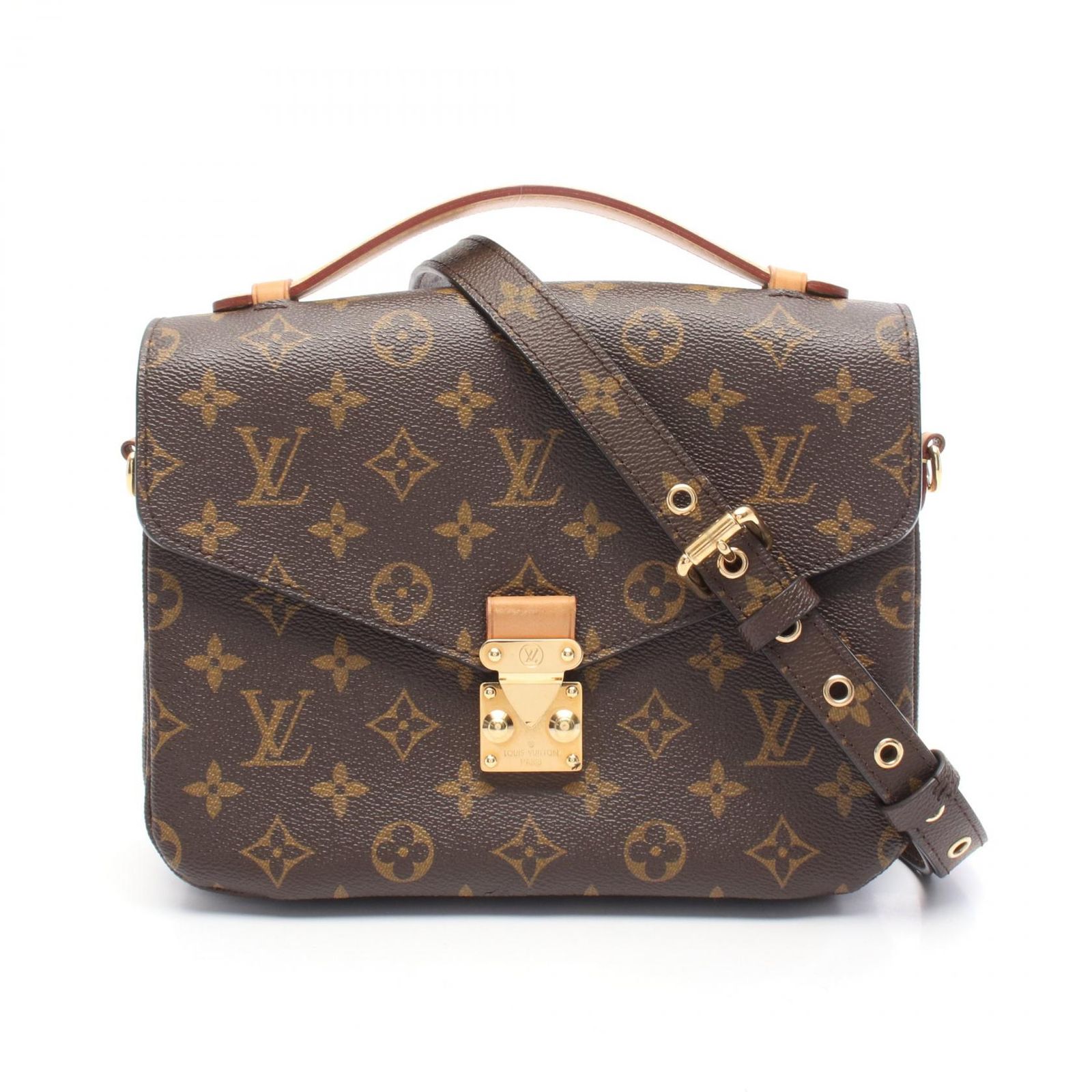 ルイ・ヴィトン LOUIS VUITTON ハンドバッグ ポシェット メティス 2WAY M40780 PVCコーティングキャンバス レザー ポシェット・メティス MM レディース Used B 131,900円