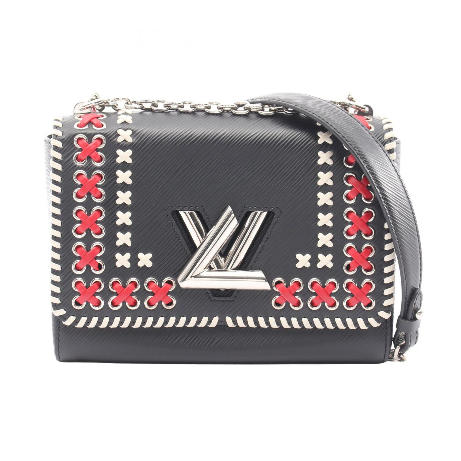 ルイ・ヴィトン LOUIS VUITTON ショルダーバッグ ツイストMM エピ ノワール M42778 ノワール レザー ツイストMM レディース Used A