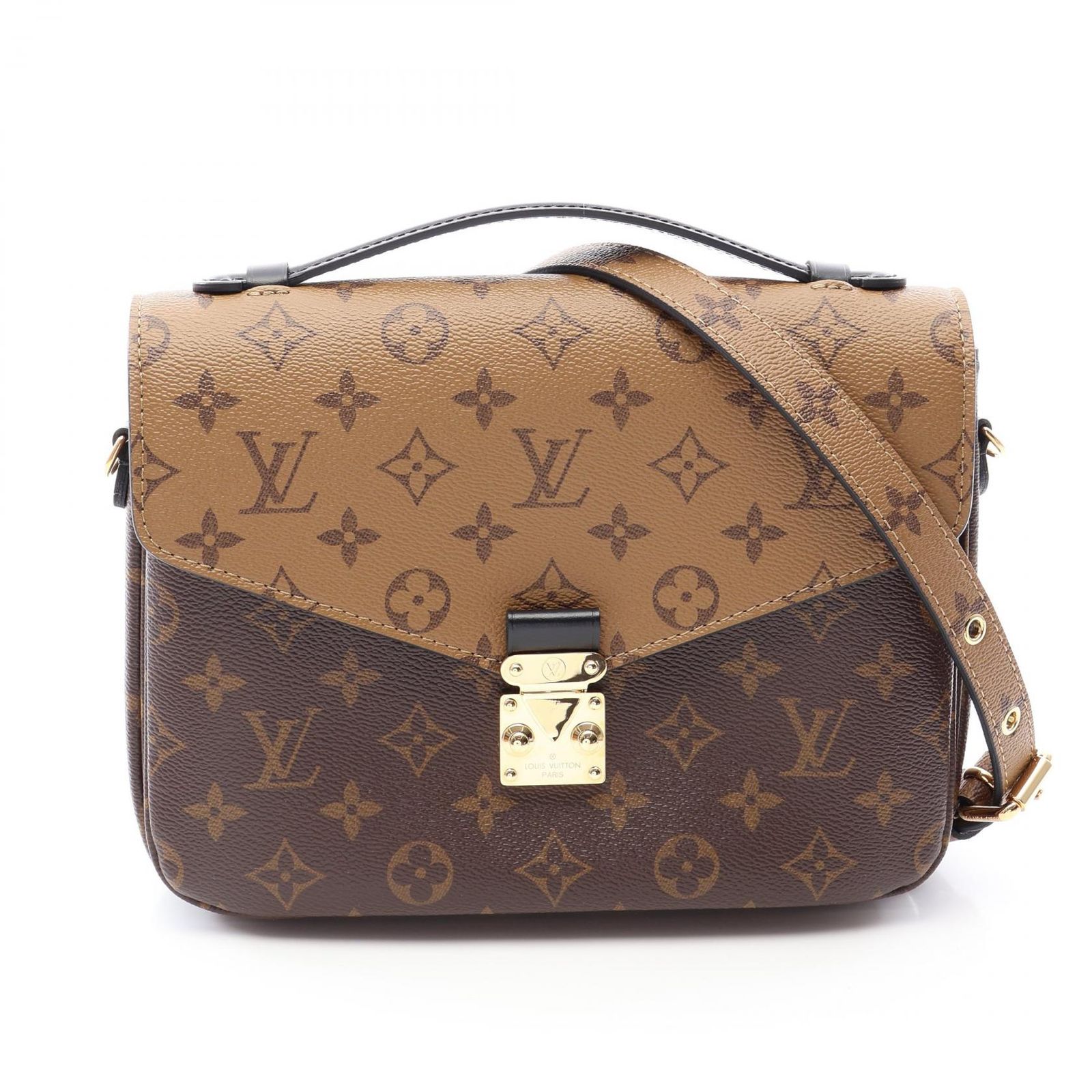 ルイ・ヴィトン LOUIS VUITTON ハンドバッグ ポシェット メティス MM 2WAY M44876 PVCコーティングキャンバス レザー ポシェット・メティス レディース Used A
