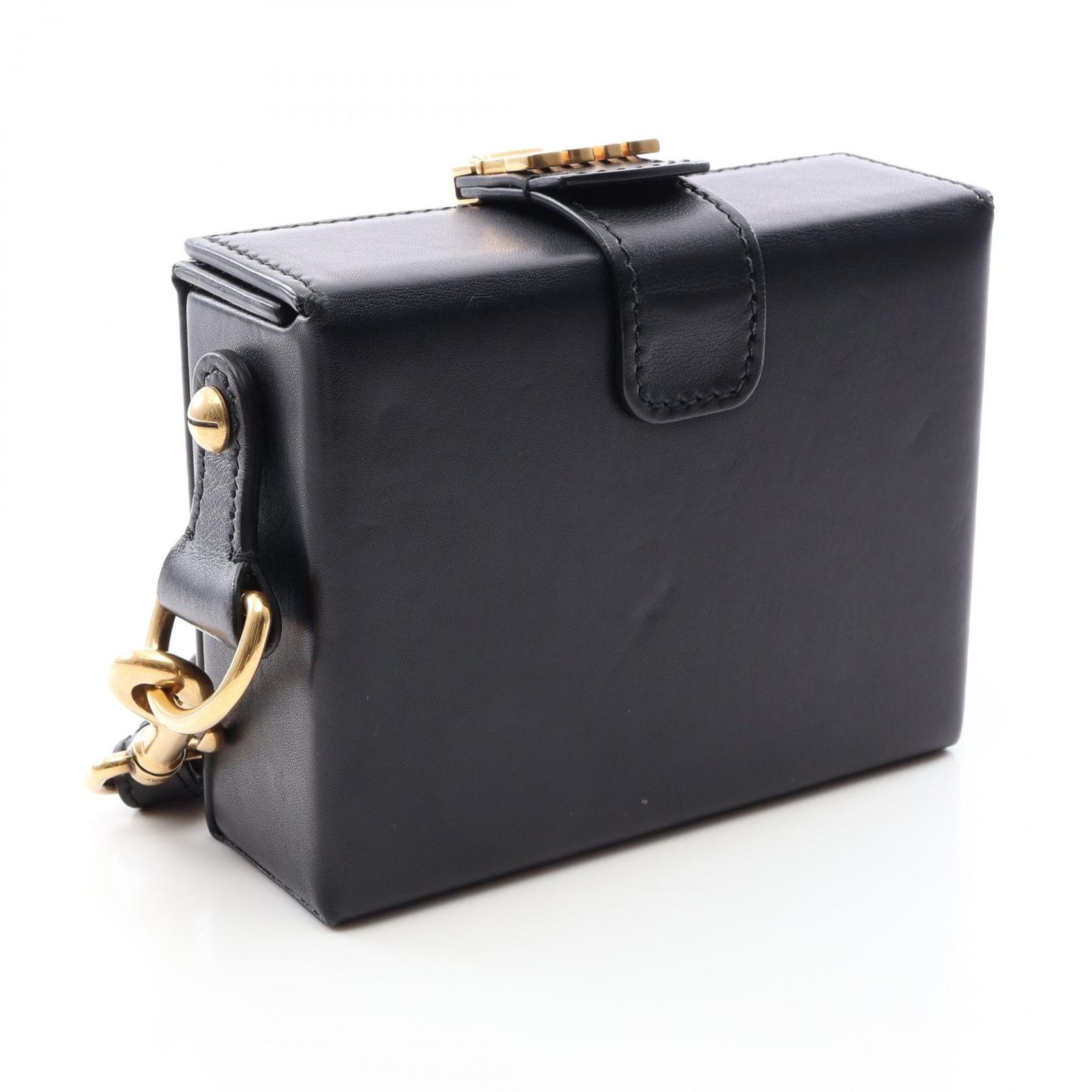u*a様 ディオールブラック ショルダーバッグ革スモール ディオール Dior ショルダーバッグ アディクト スモール ボックス