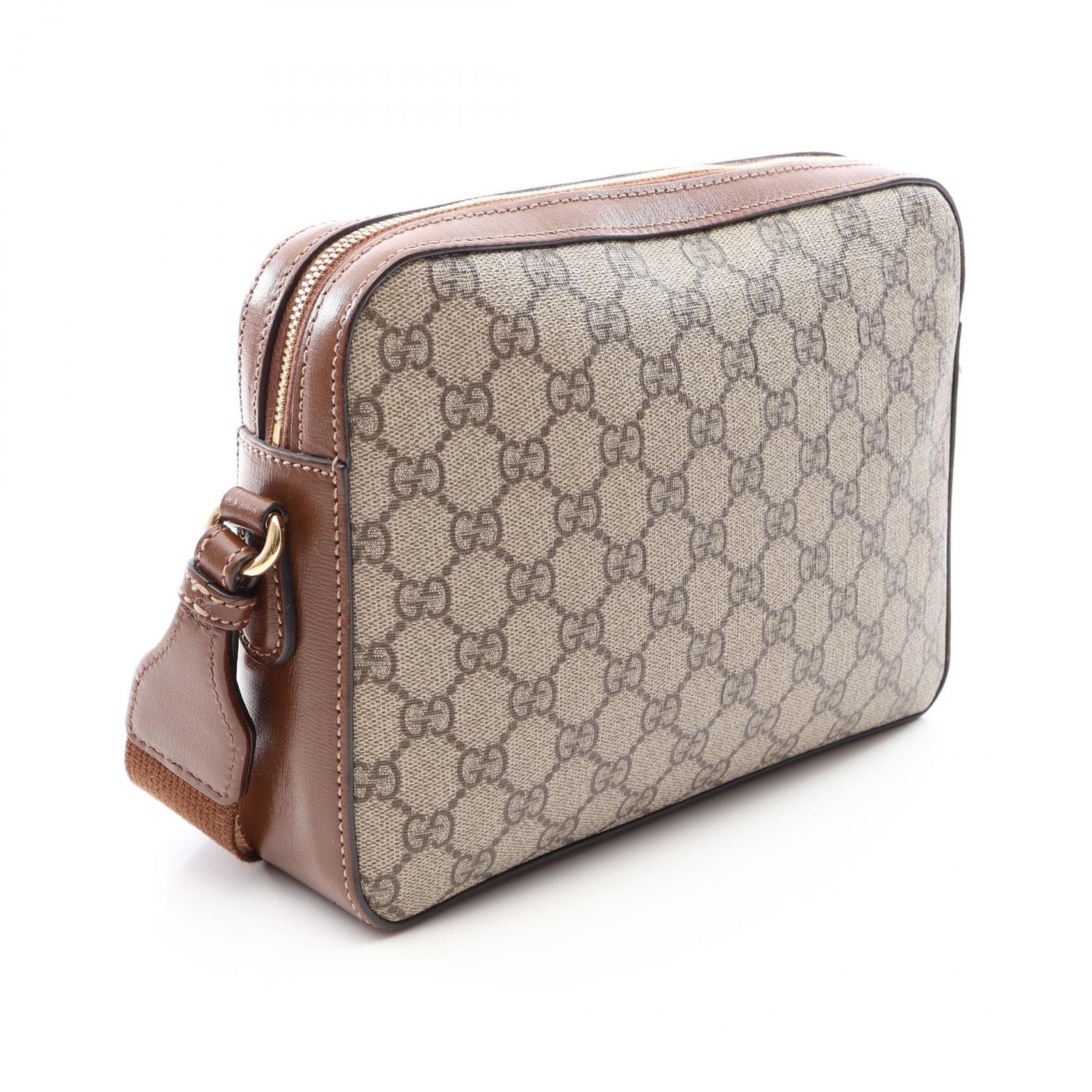 グッチ GUCCI ショルダーバッグ ジャンボGG 675891 ベージュ/ブラウン 