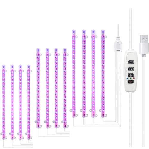 E-FINDS 植物育成ライト LED育成ライト タイマー 観葉植物育成ライト 育成ライト 暖色系 9段階調光 フルスペクトル 育苗ライト 192LED 4ヘッド付き 三つ照明モード 室内栽培ライト 水耕栽培ランプ 室内栽培 家庭菜園 園芸用 e82c2079