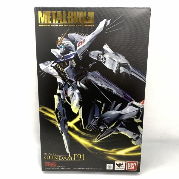 【中古】開封）METAL BUILD ガンダムF91 /※箱イタミあり[10]