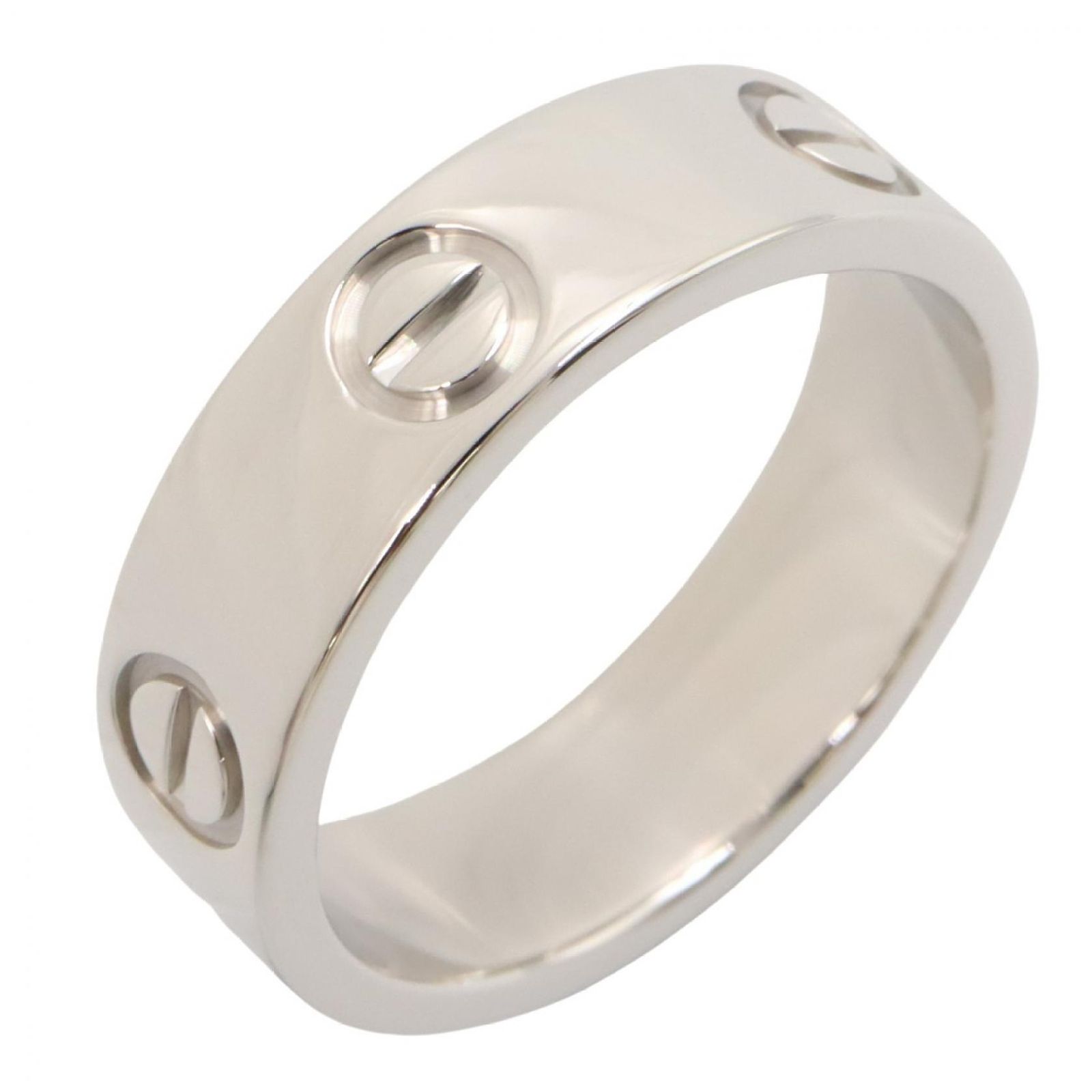 カルティエ CARTIER リング・指輪 ラブリング B4022653 K18WG（ホワイトゴールド） ラブリング レディース Used A