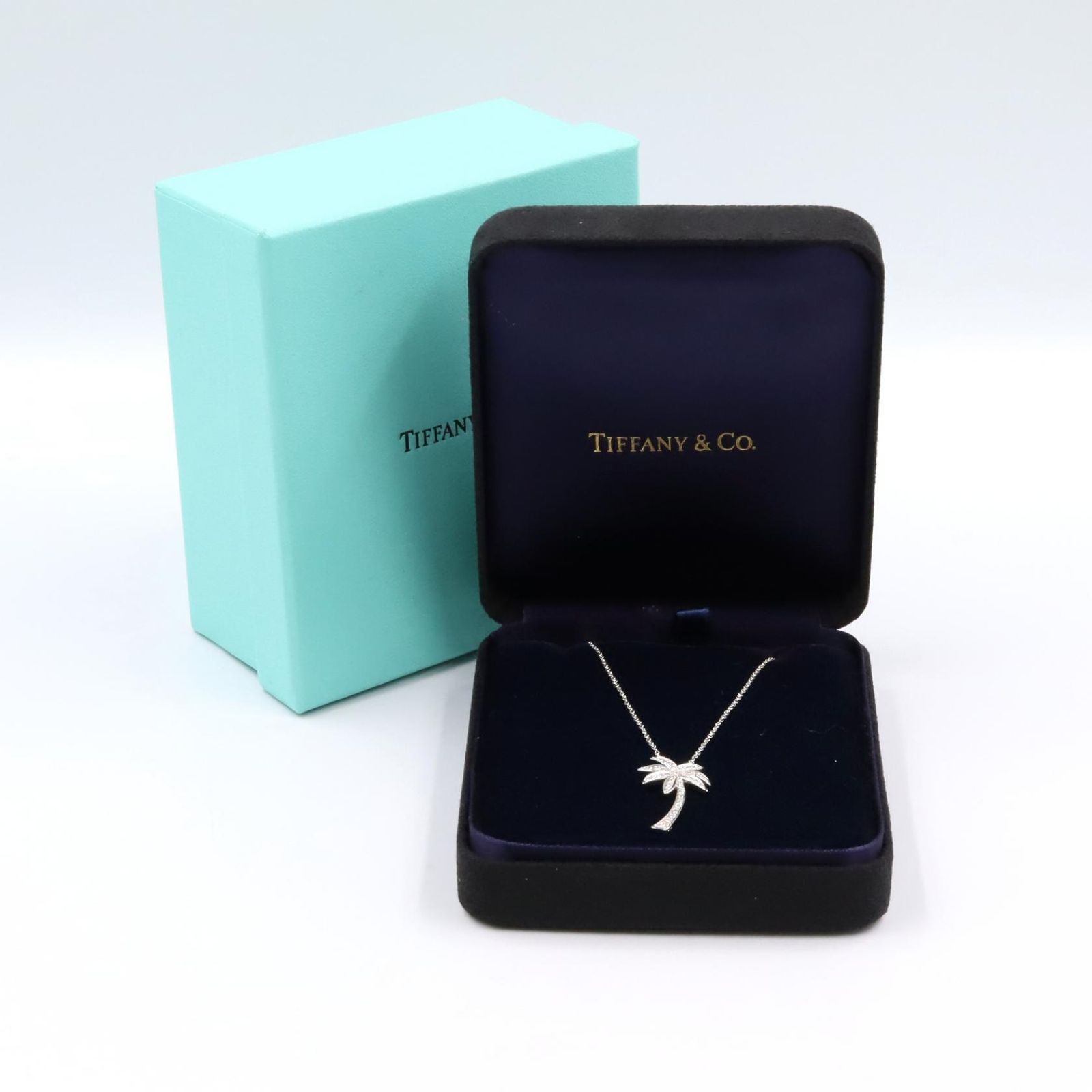 ティファニー TIFFANY＆CO ネックレス パームツリー ダイヤ ネックレス 