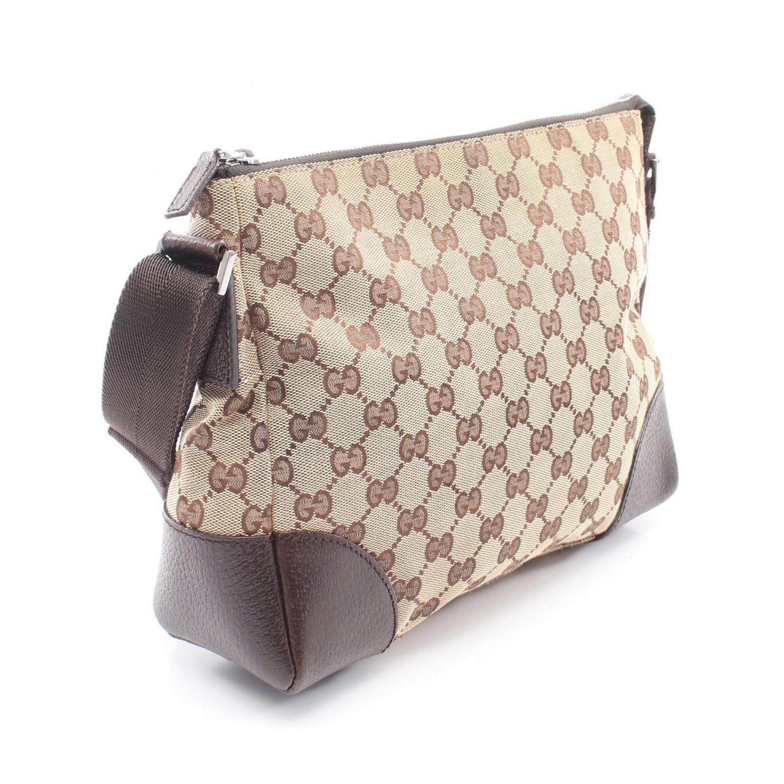 グッチ GUCCI ショルダーバッグ GGキャンバス 114273 ベージュ