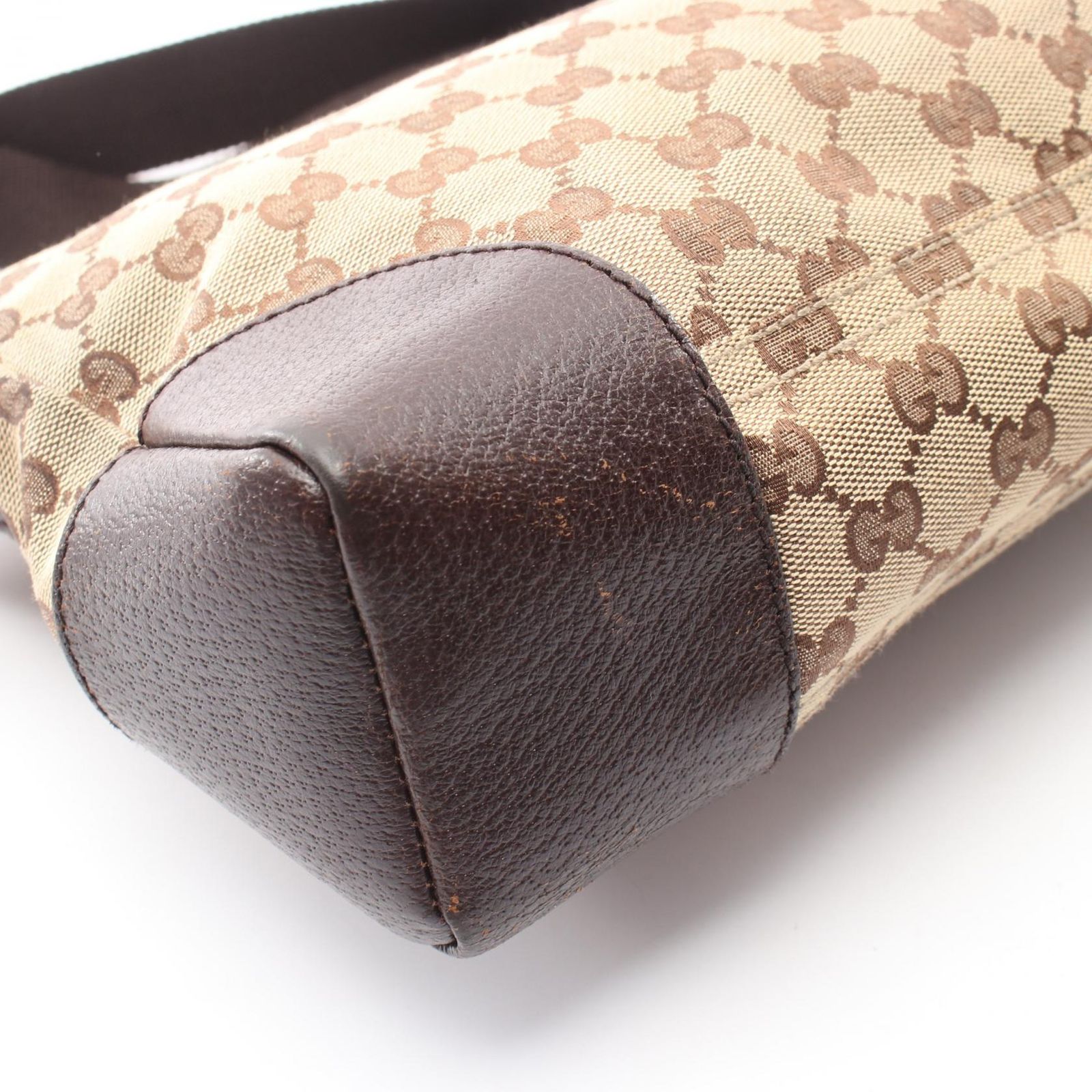 グッチ GUCCI ショルダーバッグ GGキャンバス 114273 ベージュ