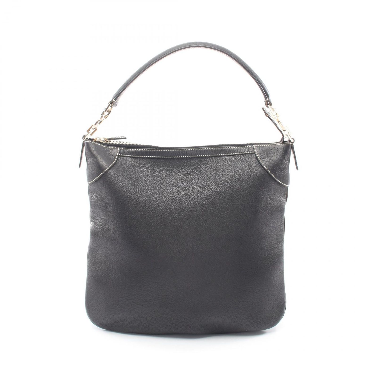 サルヴァトーレフェラガモ Salvatore Ferragamo ショルダーバッグ ガンチーニ 21 4374 ブラック レザー ガンチーニ ワンショルダー レディース Used B