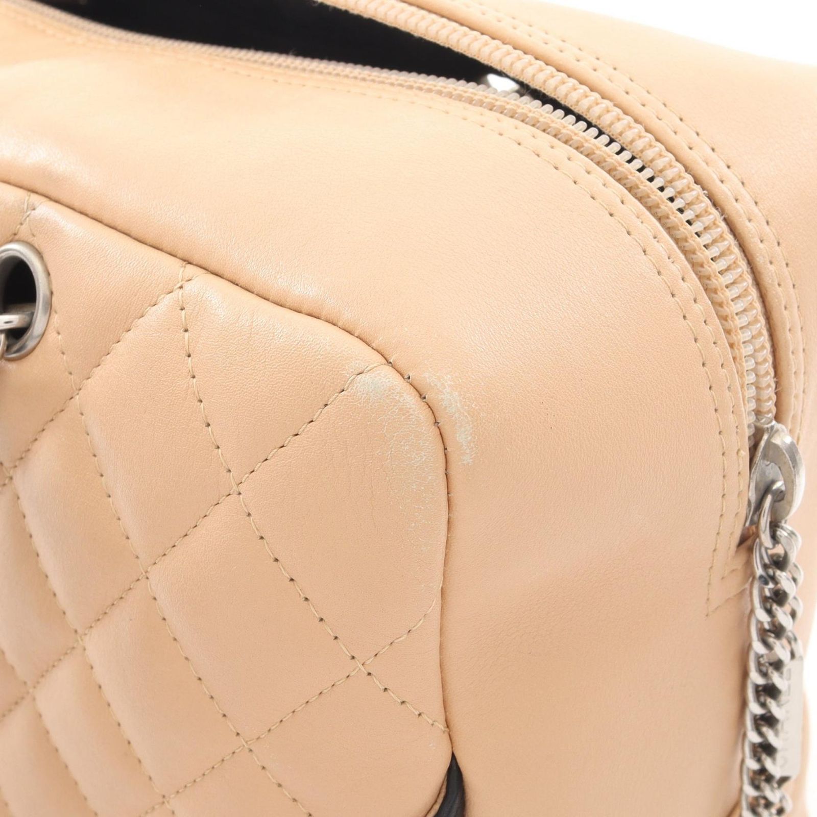 シャネル CHANEL ショルダーバッグ カンボンライン ボーリングバッグ