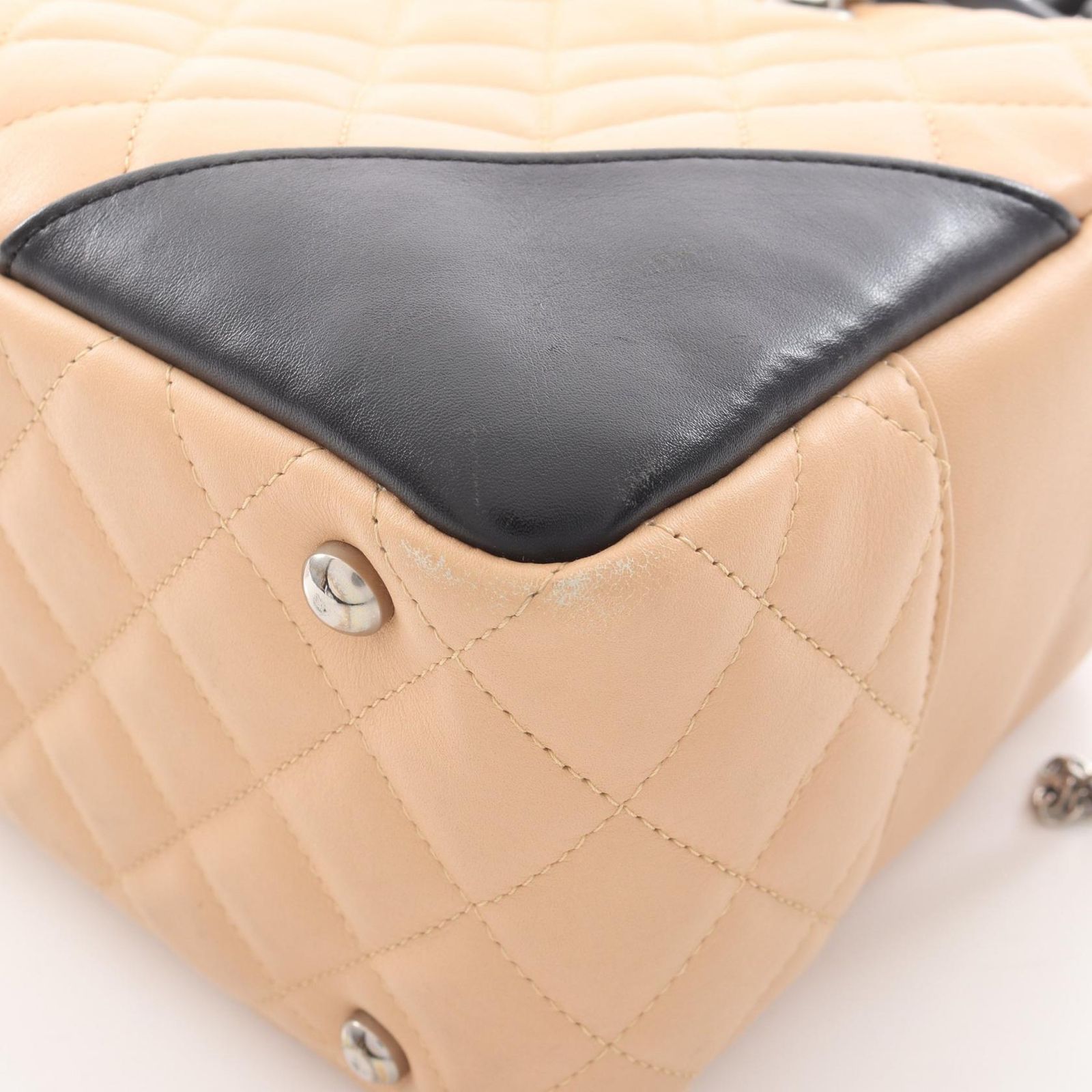 シャネル CHANEL ショルダーバッグ カンボンライン ボーリングバッグ