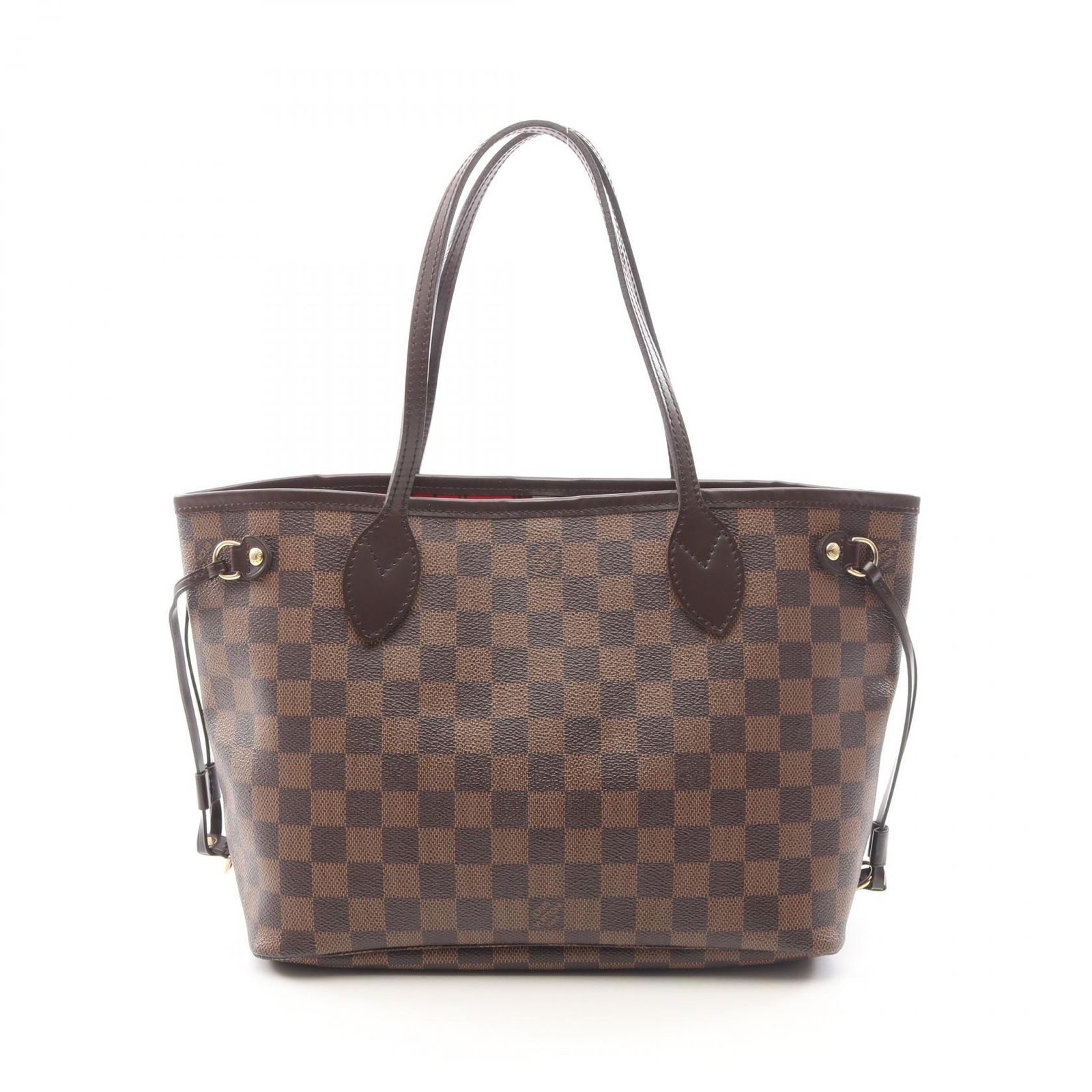 ルイ・ヴィトン LOUIS VUITTON トートバッグ ネヴァーフルPM N51109 PVCコーティングキャンバス レザー ネヴァーフルPM レディース Used A
