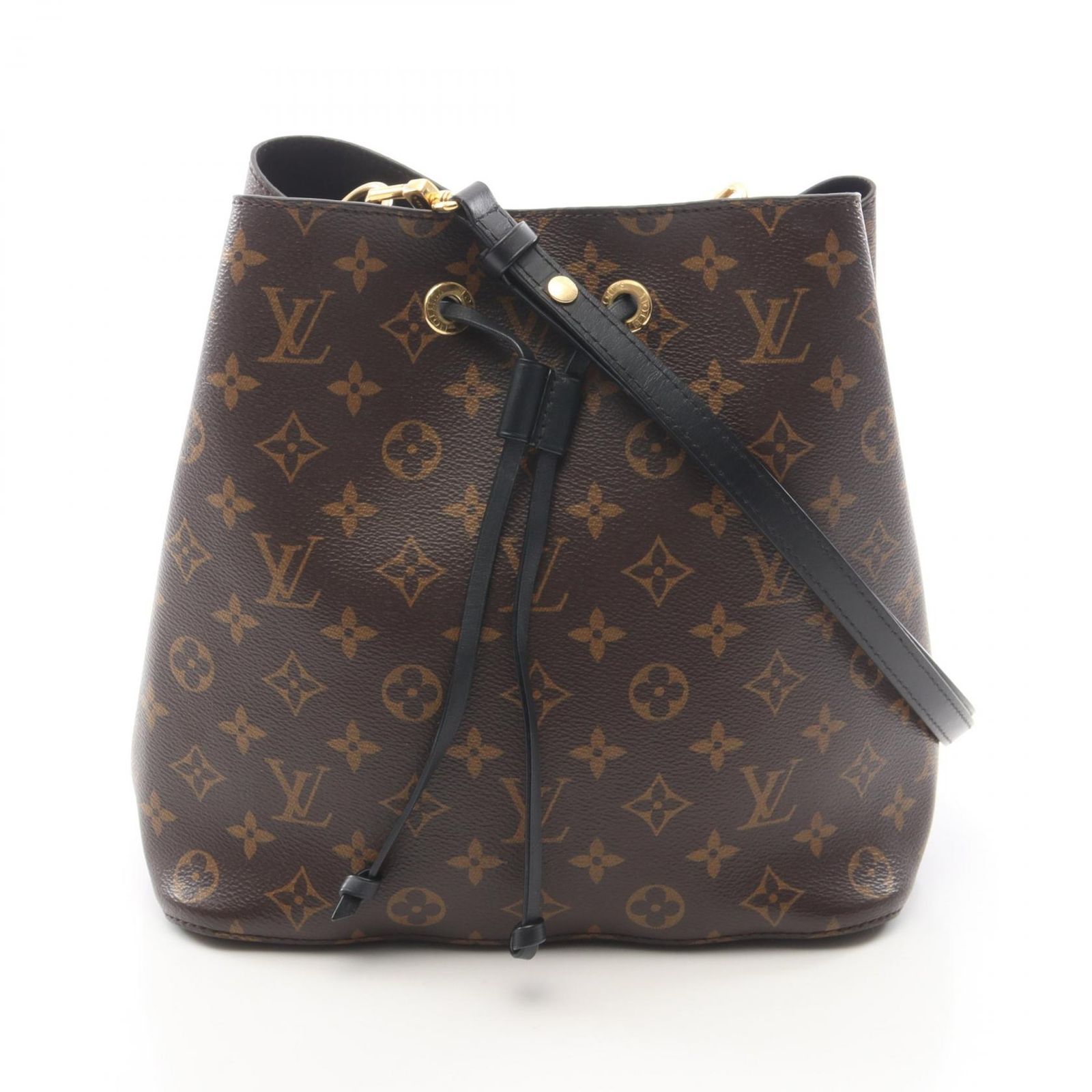 ルイ・ヴィトン LOUIS VUITTON ショルダーバッグ ネオノエ M44020 ノワール PVCコーティングキャンバス レザー ネオノエMM レディース Used A 147,400円
