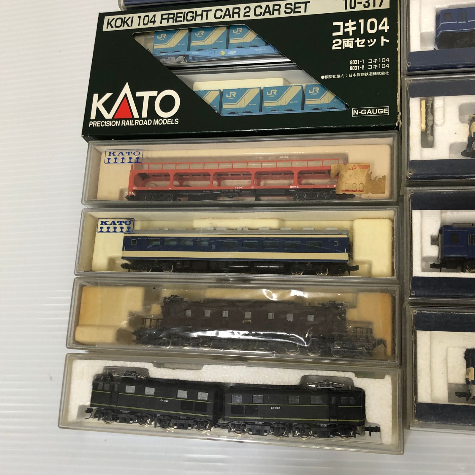 Nゲージ　TOMIX KATO　まとめ売り【ジャンク品】 △【動作未確認・状態未確認】Nゲージ KATO TOMIX 等 まとめ ジャンク