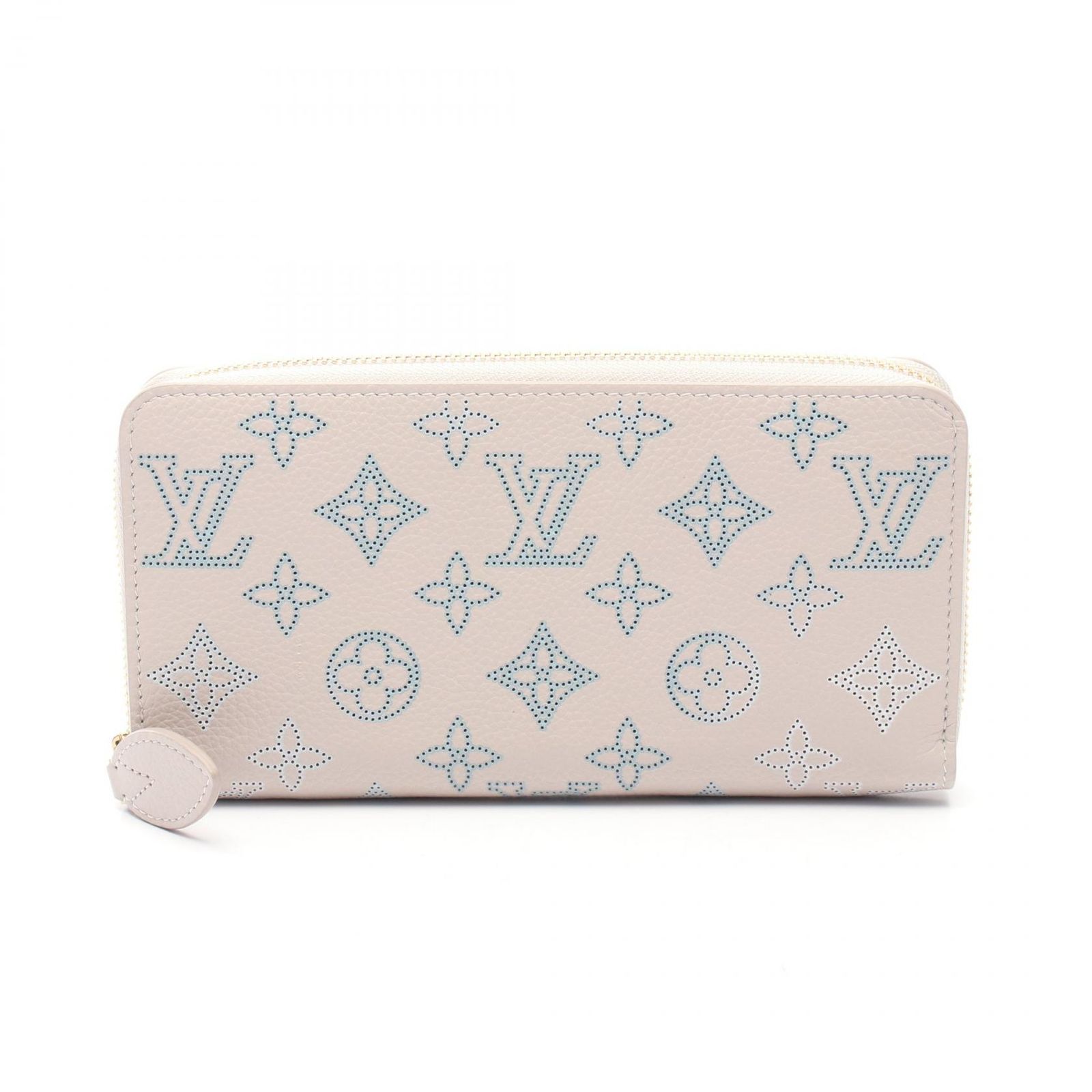 ルイ・ヴィトン LOUIS VUITTON ラウンド長財布 ジッピーウォレット マヒナ フライトモード ブリューム M11883 ブリューム レザー ジッピー・ウォレット レディース