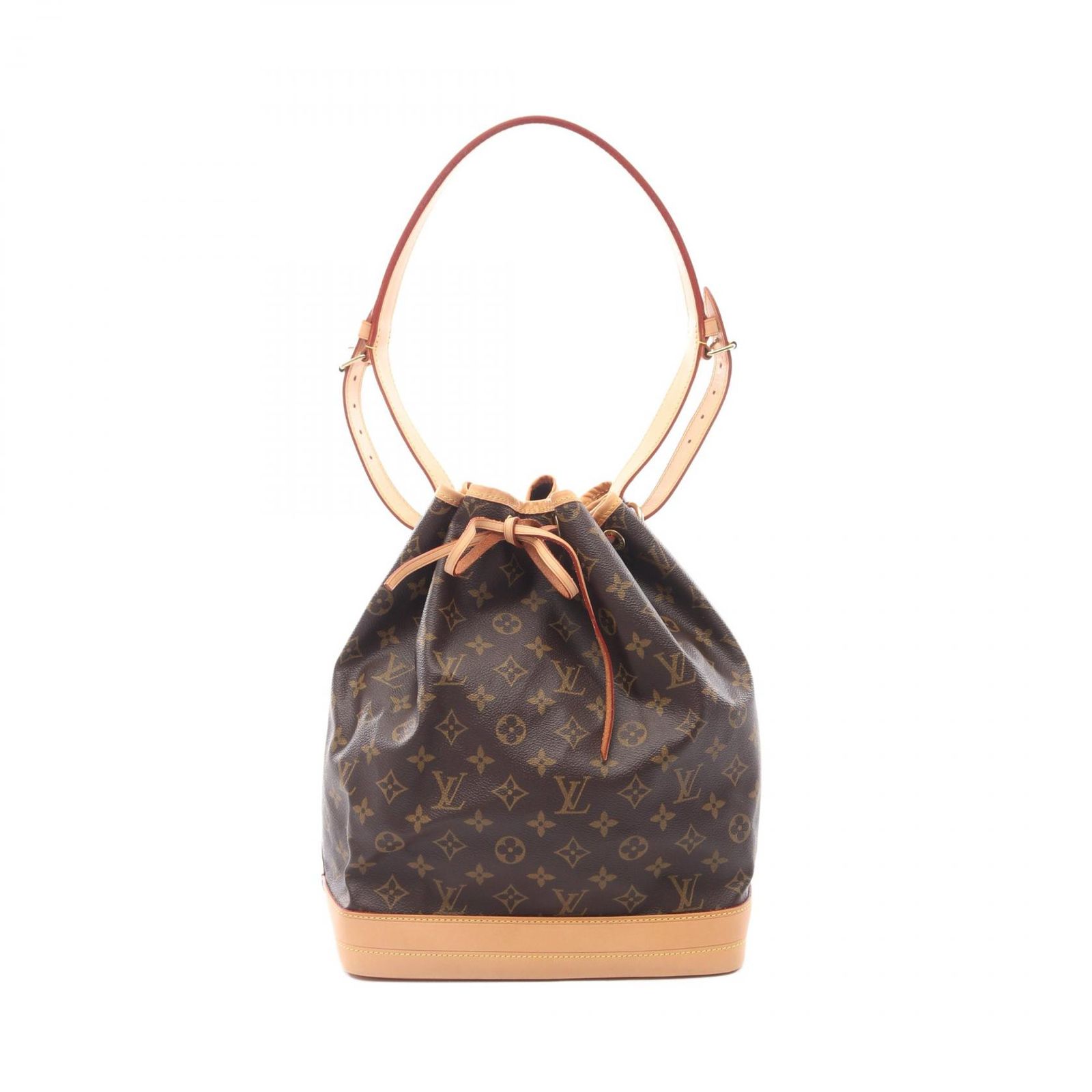 ルイ・ヴィトン LOUIS VUITTON ショルダーバッグ ノエ M42224 PVCコーティングキャンバス レザー ノエ レディース Used A