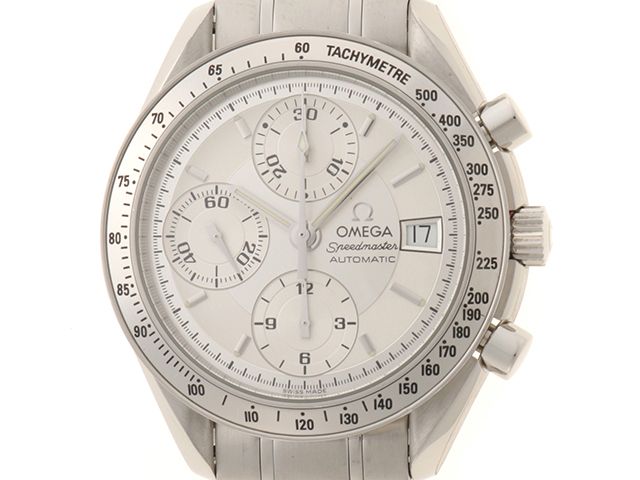 OMEGA オメガ ウォッチ スピードマスター・デイト 時計 3513.30 腕時計 ステンレス シルバー 自動巻き シルバー文字盤 メンズ【中古】436