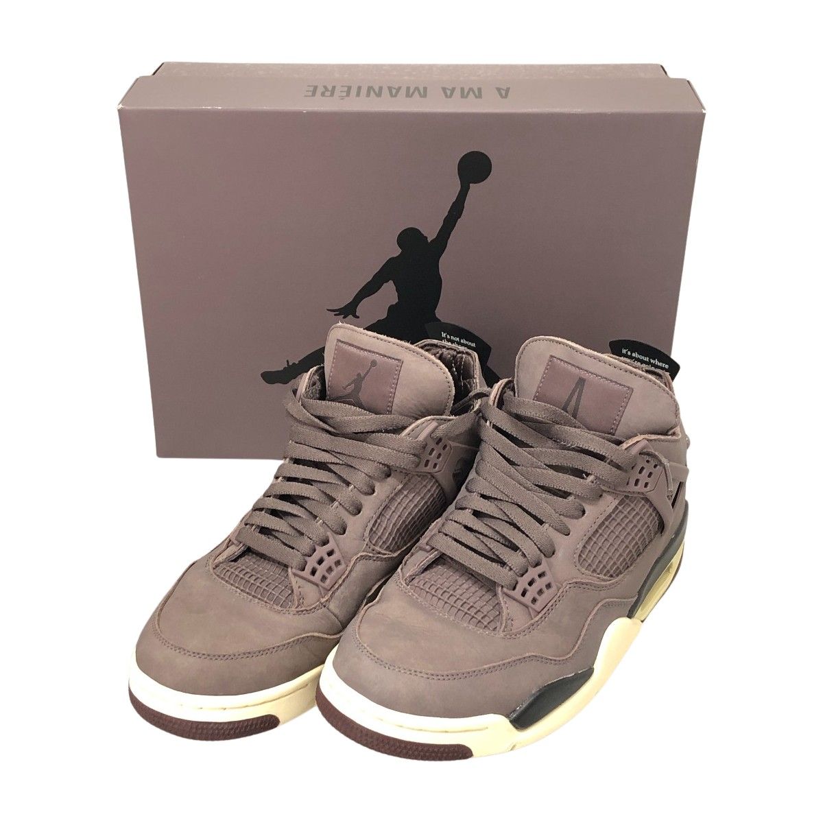 NIKE ナイキ スニーカー AIR JORDAN4 A MA MANIEREコラボ SIZE 27cm DV6773 220 ブラウン