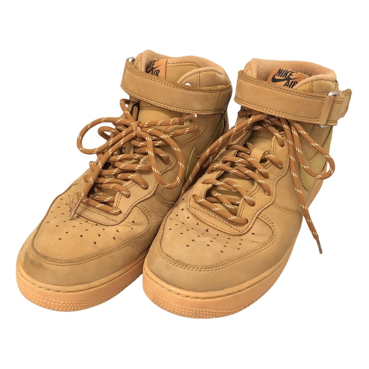 NIKE ナイキ スニーカー ハイカットスニーカー エア フォース 1 MID ‘07 AIR FORCE 1 MID '07 WB 200FLAX/WHEAT SIZE 27cm DJ9158-200 カーキ