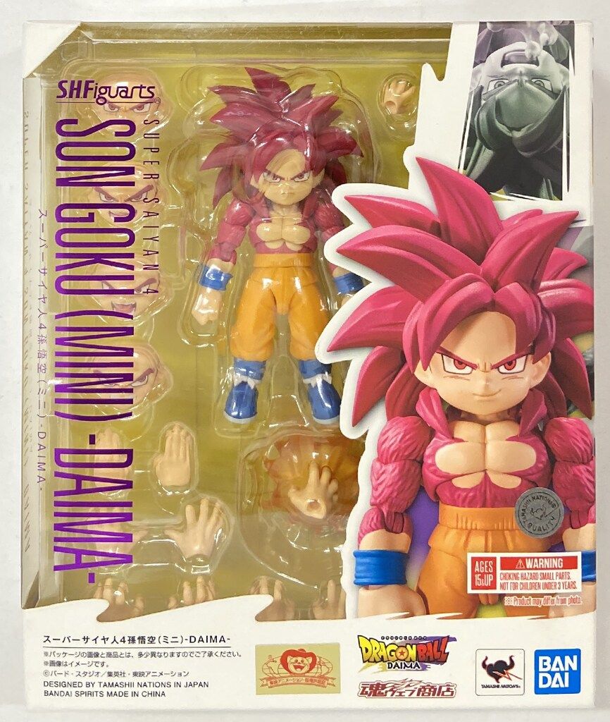 BANDAI SPIRITS S.H.Figuarts スーパーサイヤ人4孫悟空(ミニ)-DAIMA-