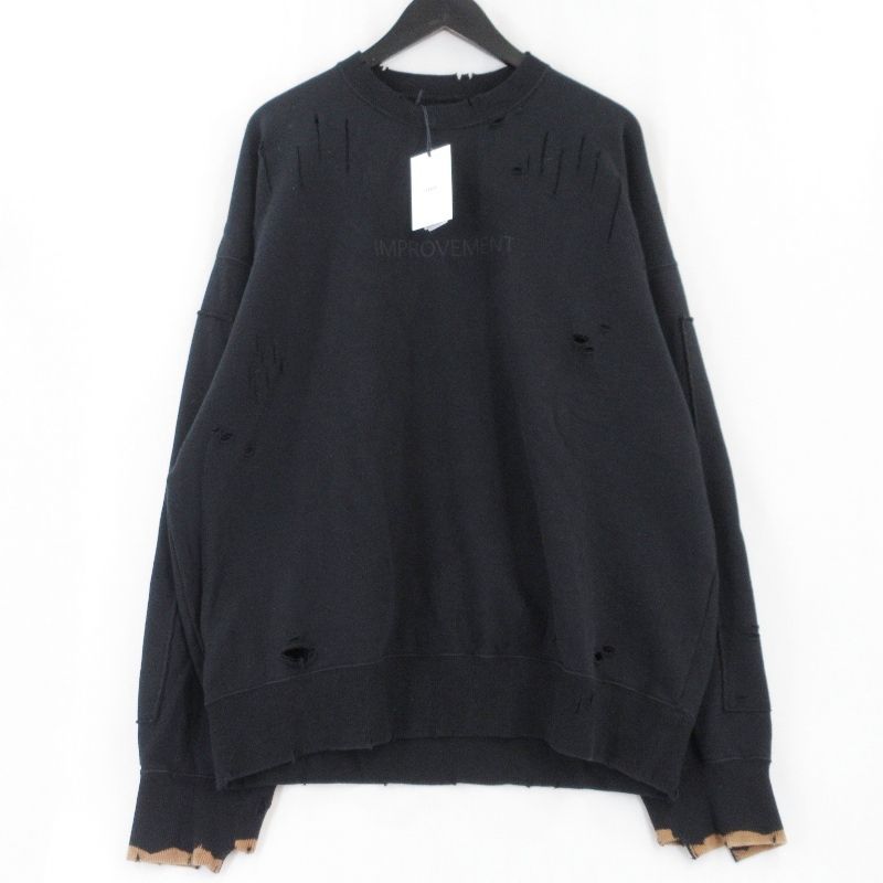 stein シュタイン 23AW Oversized Rebuild Sweat LS ST.682