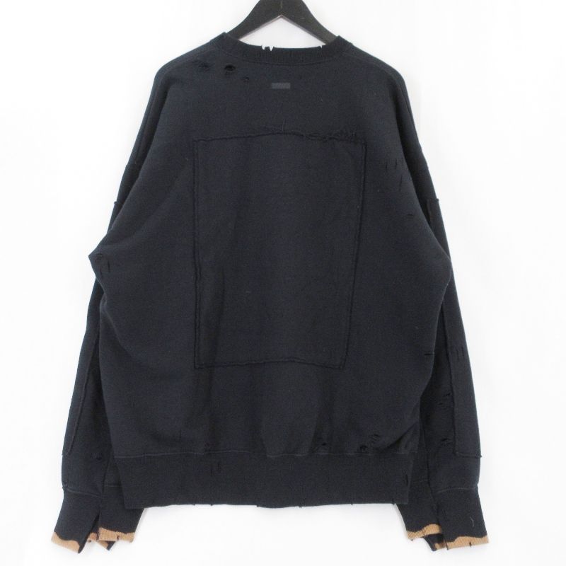 stein シュタイン 23AW Oversized Rebuild Sweat LS ST.682