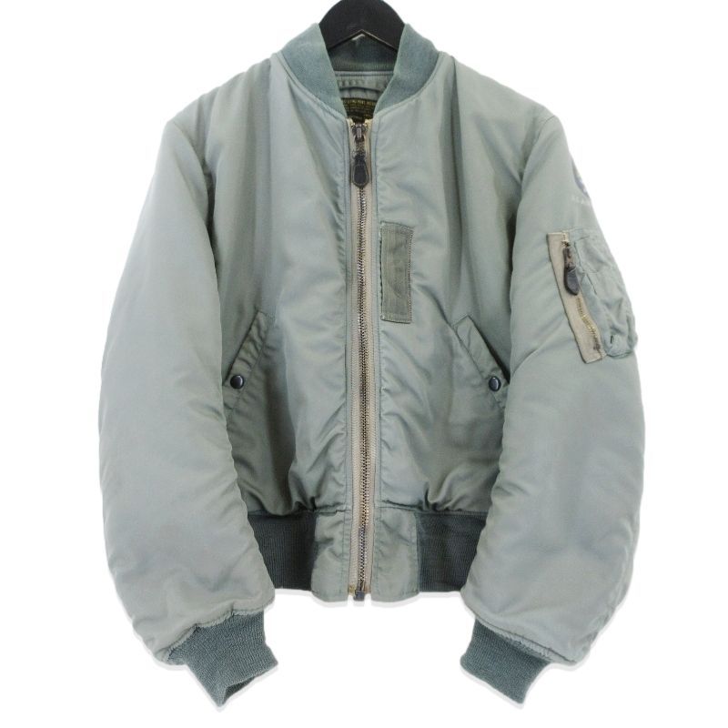 The REAL McCOY'S リアルマッコイズ フライトジャケット MA-1 U.S.AIRFORCE MIL-J-8279A ROLEN SPORTSWEAR オリーブ S 99001008