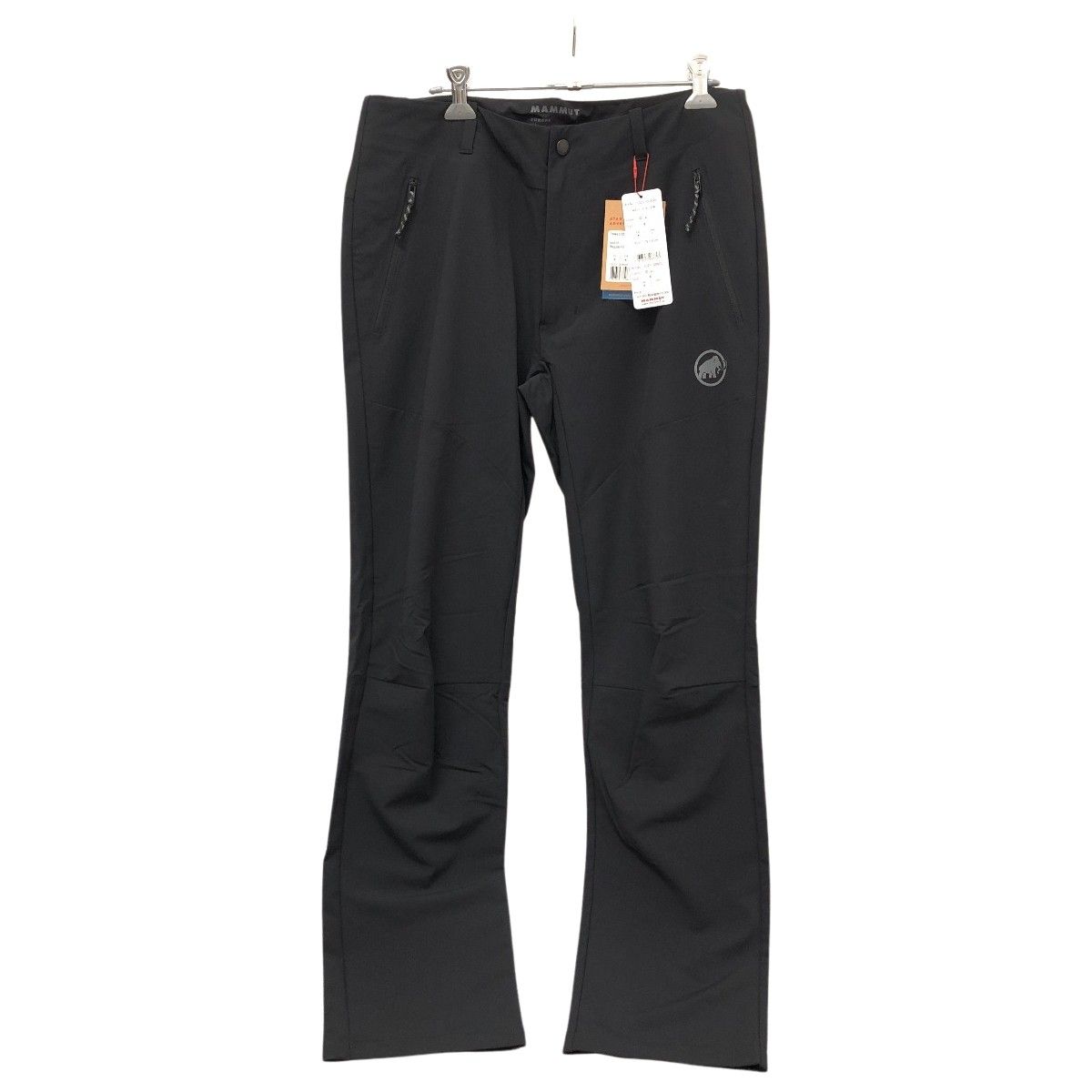 MAMMUT マムート トレッカーズ 3.0 ソフトシェルパンツ SIZE L アウトドアパンツ 1021-00800 ブラック