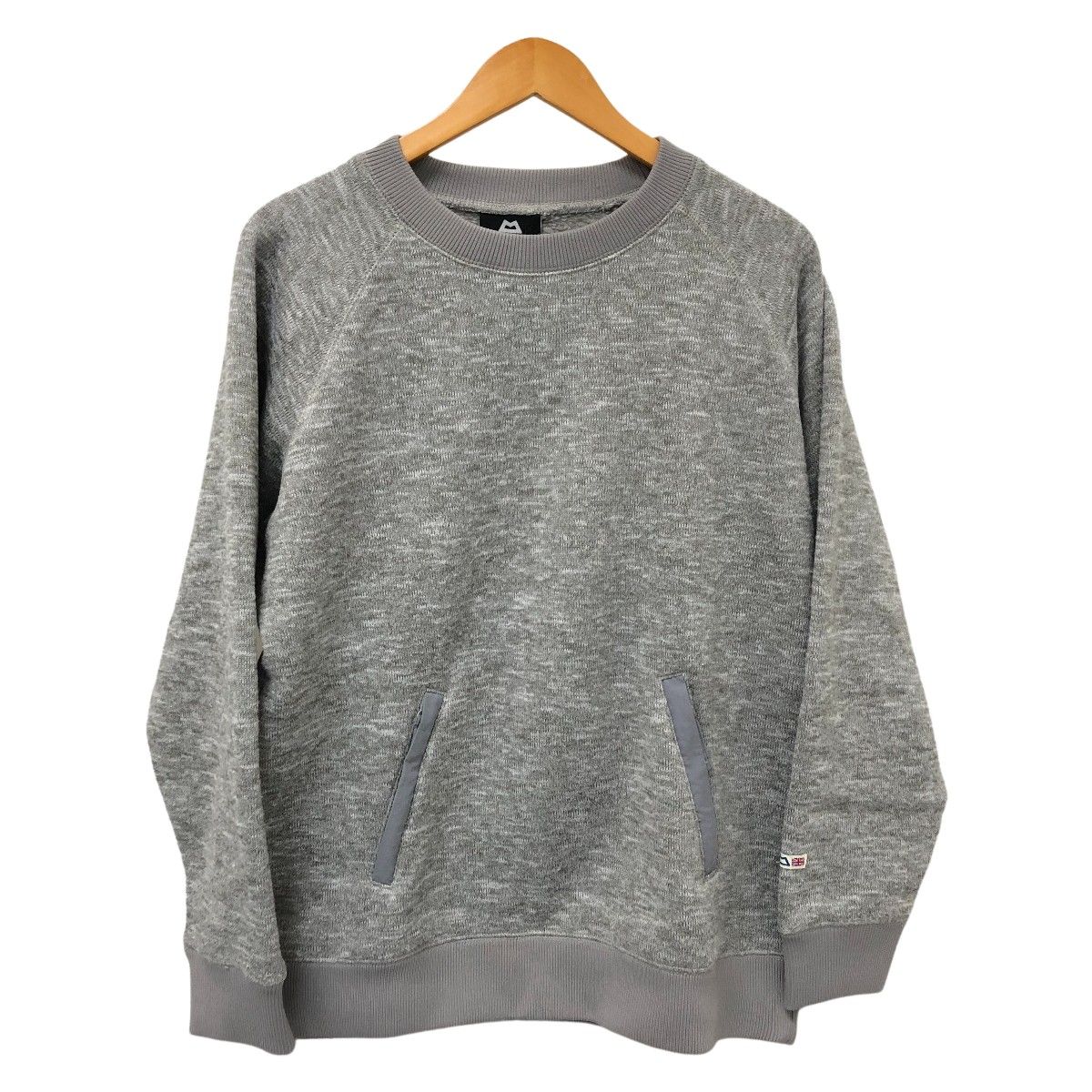 MOUNTAIN EQUIPMENT マウンテンエクイップメント スウェット 古着 SIZE M 427166 ライトグレー