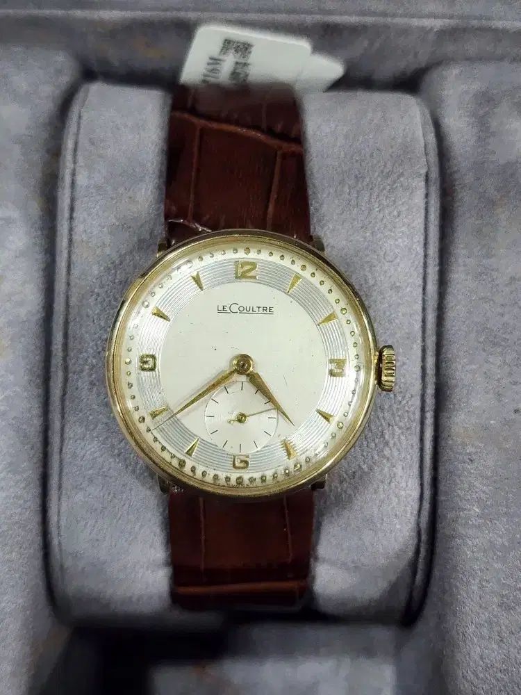 ヴィンテージ JAEGERLECOULTRE ジャガールクルト 14k GOLD フィールド 手巻き時計