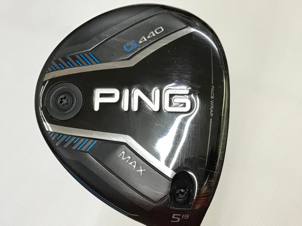 ピン　【訳あり】G440 MAX　19度　TOUR 2.0 CHROME 65　Sフレックス　フェアウェイウッド　中古【最短即日発送】