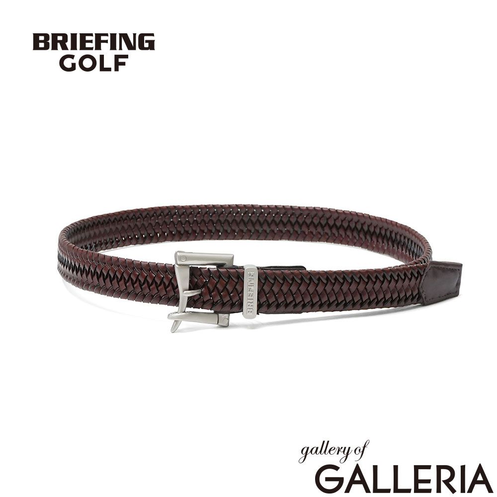 【日本正規品】 ブリーフィング ゴルフ ベルト メンズ ブランド BRIEFING GOLF バックル カジュアル 日本製 ファイヤーマンバックル MEN'S FIREMAN BUCKLE LEATHER MESH BELT BRG261MD8 GRAY