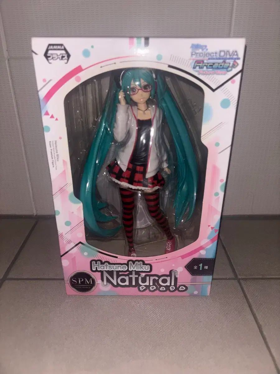未開封)プロジェクトディバ 初音 ミク ナチュラル メガネ ミク フィギュア