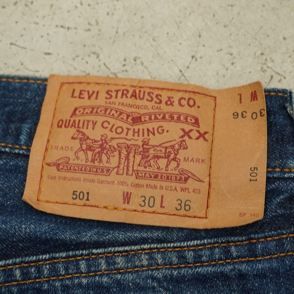 90S Levi's リーバイス 501 110周年記念 USA製 555 バレンシア工場