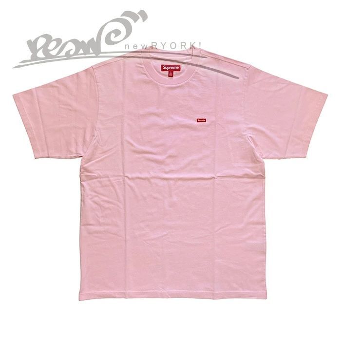 送料無料 メンズ Tシャツ ピンク Supreme シュプリーム Small Box Tee