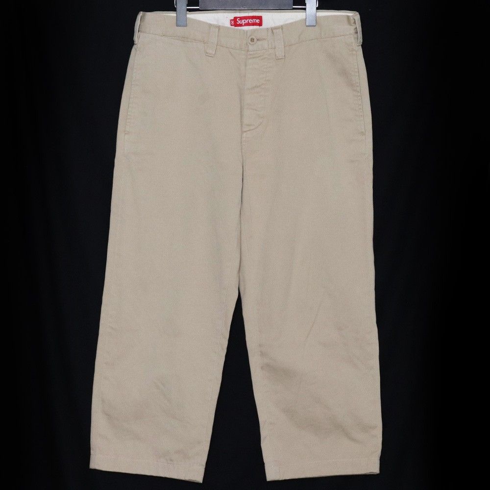SUPREME Arc logo Chino Pant サイズ30 ベージュ - メルカリ