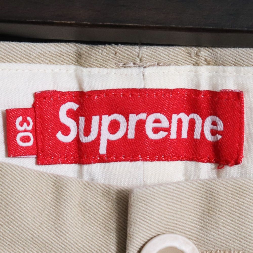 SUPREME Arc logo Chino Pant サイズ30 ベージュ - メルカリ