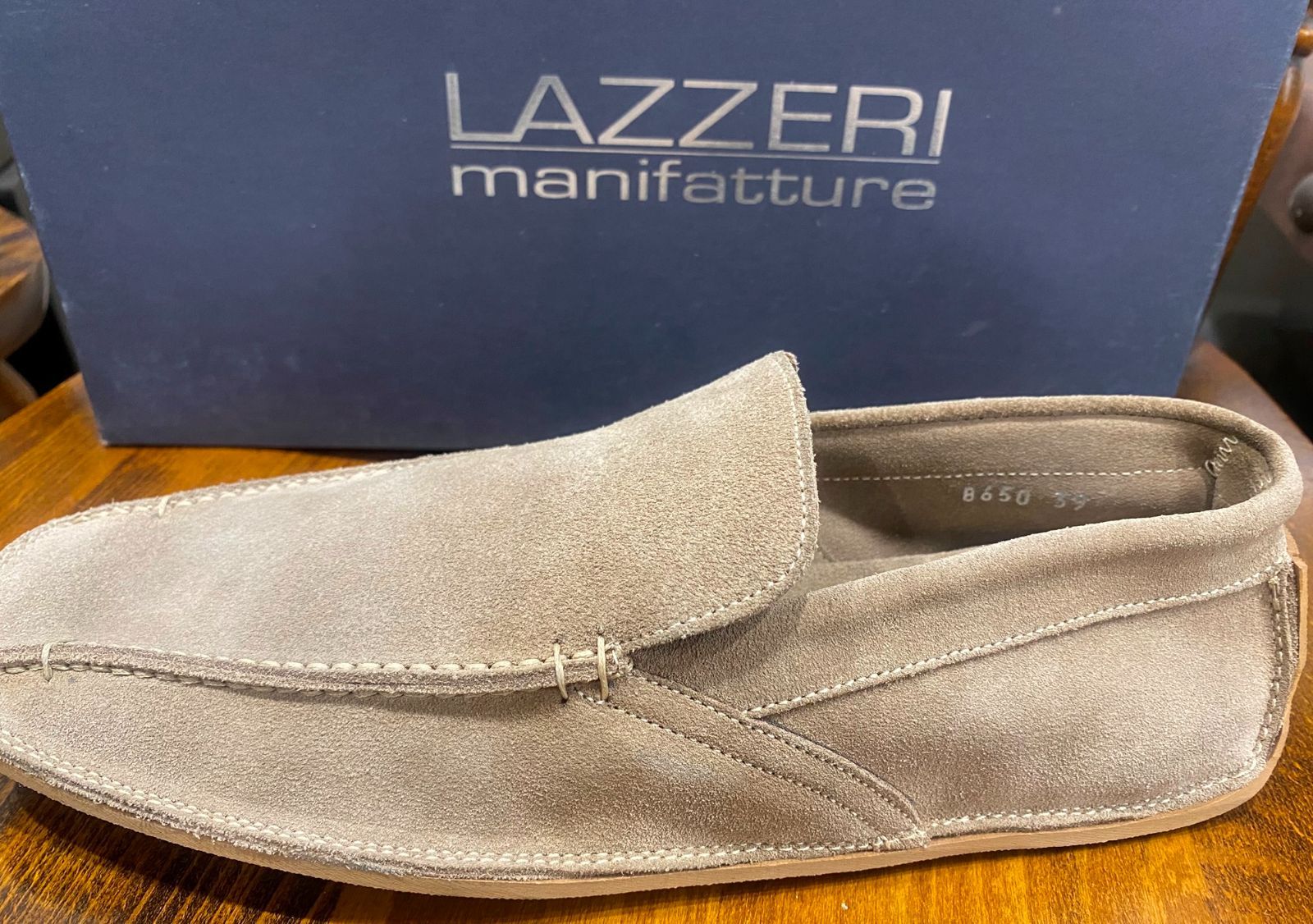 LAZZERI（ラゼリ）イタリア製ドライビングシューズ　イタリア老舗ブランド　格安放出②！　色違い有り！