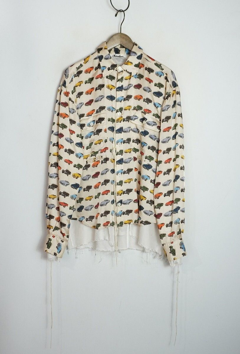 23AW Midorikawa ミドリカワ CLASSIC CARS SHIRTS クラシックカー 長袖 シャツ ジャケット MID23AW-SH01 リボンテープ ベージュ 2284Q♪