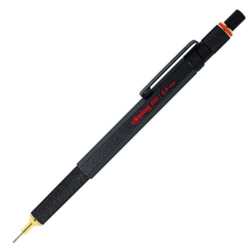 ロットリング(Rotring) ROTRING800 ブラック シャープペンシル 0.5mm 回転式ノックタイプ 1904447 正規輸入品e 2ea34a13