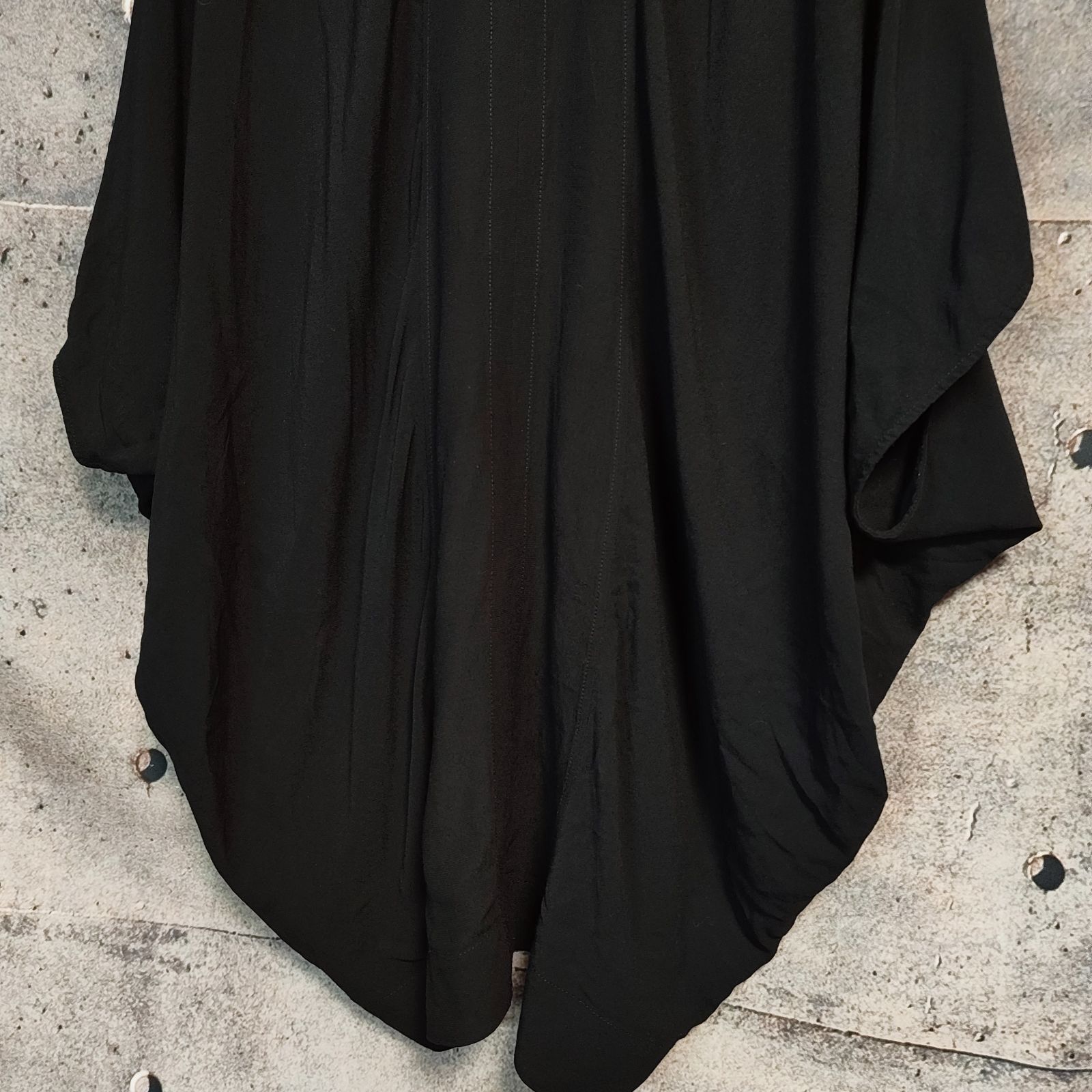 00s Y2K Archive HELMUT LANG とろみブラウス 半袖 変形 ドルマン