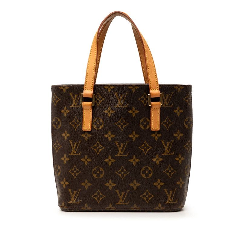 ルイ ヴィトン モノグラム ヴァヴァンPM ハンドバッグ トートバッグ M51172 ブラウン PVC レザー レディース LOUIS VUITTON【1-0270452】