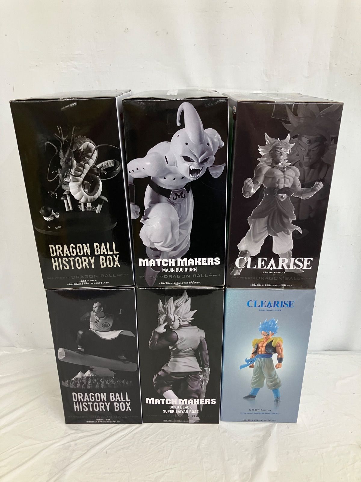 未開封 ドラゴンボール History Box 神龍 他 フィギュア 各種6個