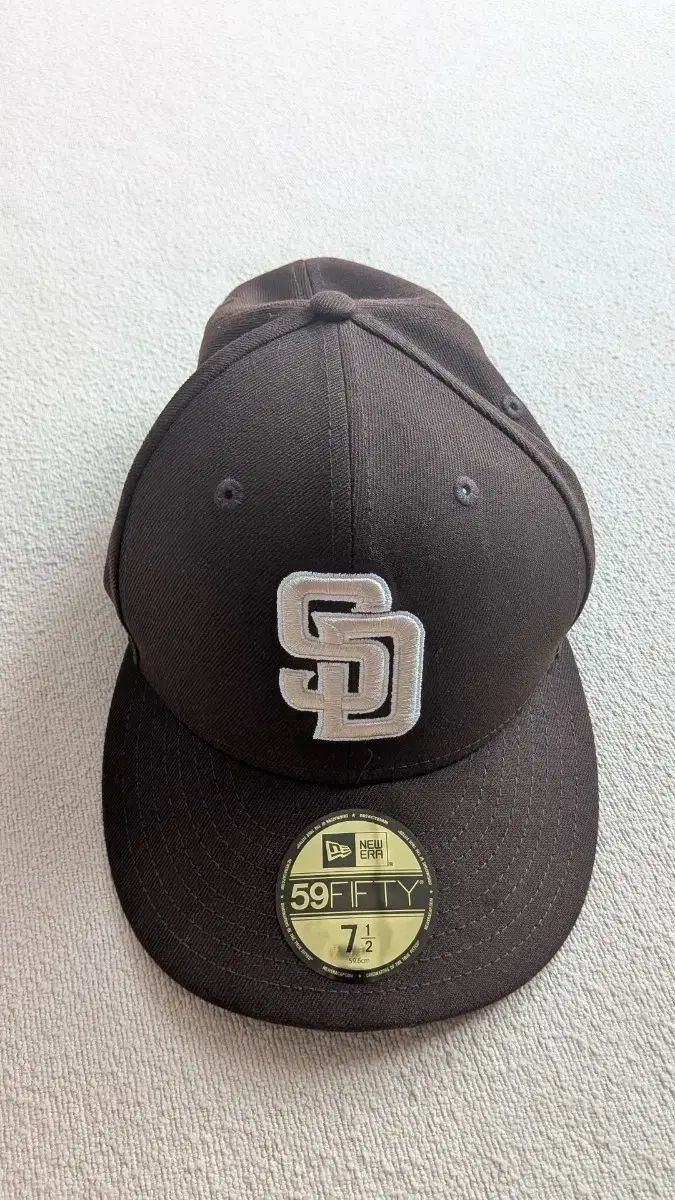 NEW ERA ニューエラ ブラウン 7 1/2