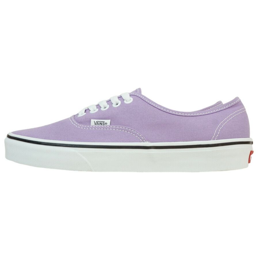 VANS スニーカーVANS ヴァンズ バンズAUTHENTIC【箱なし】オーセンティックCHALK VIOLET/TRUE WHITE チョーク バイオレット トゥルーホワイト薄紫 パープル ラベンダー ヴィンテージ メンズ スニーカー 靴