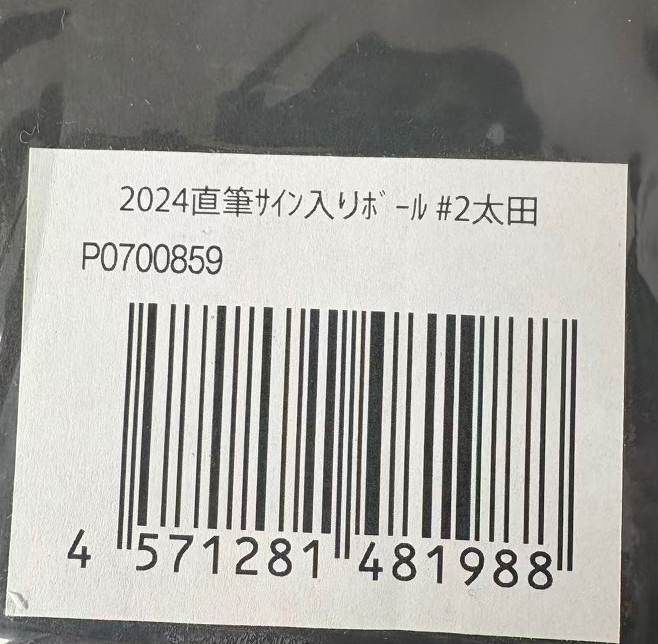 Rakuten Eagles 2024 直筆サイン入りボール #3浅村 #19荘司#2太田#18 