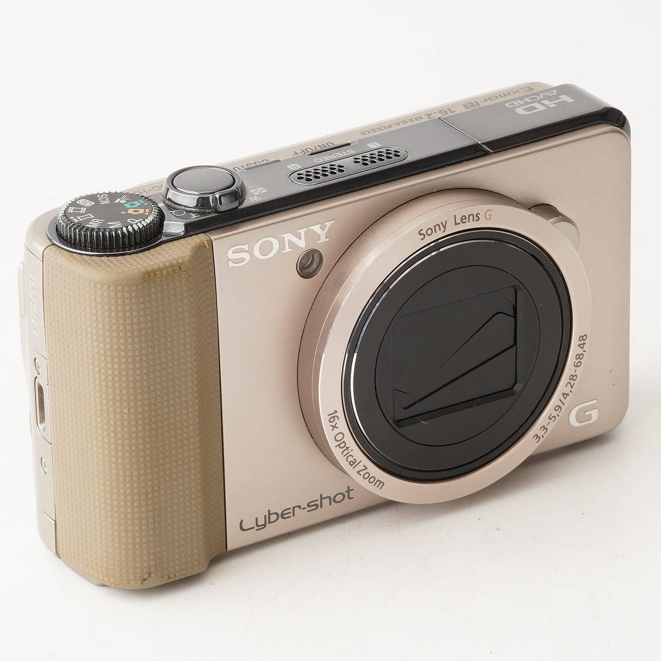 ソニー SONY Cyber-shot DSC-HX9V ゴールド 16x 光学ズーム - メルカリ