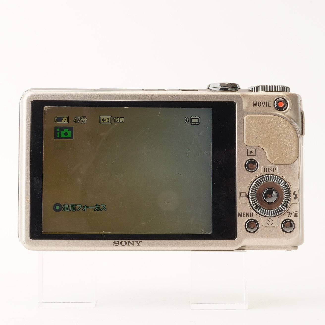 ソニー SONY Cyber-shot DSC-HX9V ゴールド 16x 光学ズーム - メルカリ