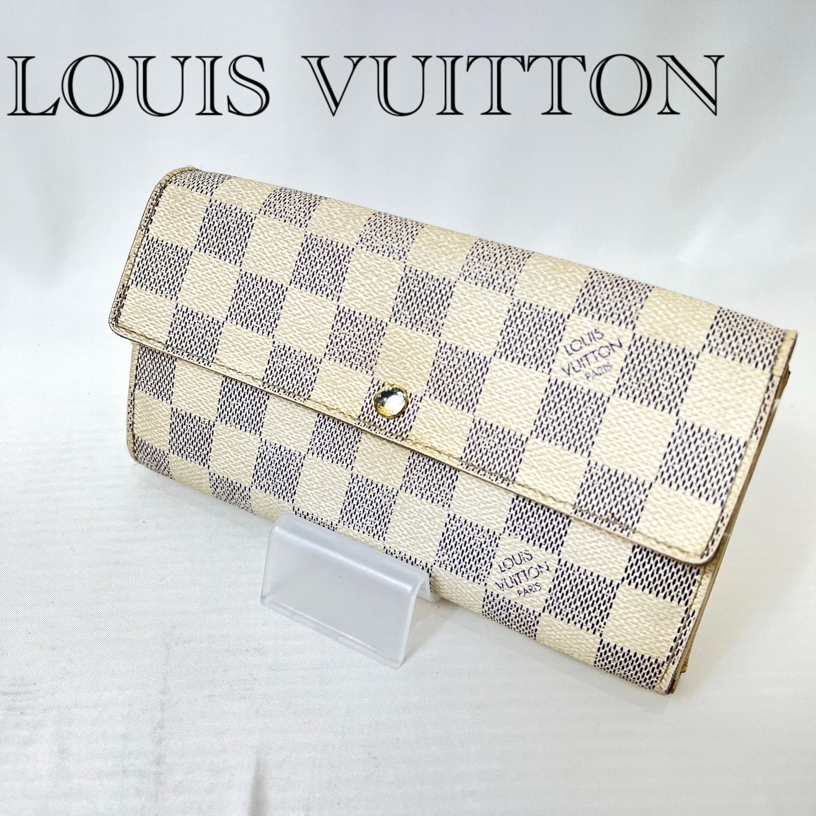 LOUIS VUITTON ルイ・ヴィトン ダミエ アズール 長財布 ポルトホイユ・サラ TH0096 _266067