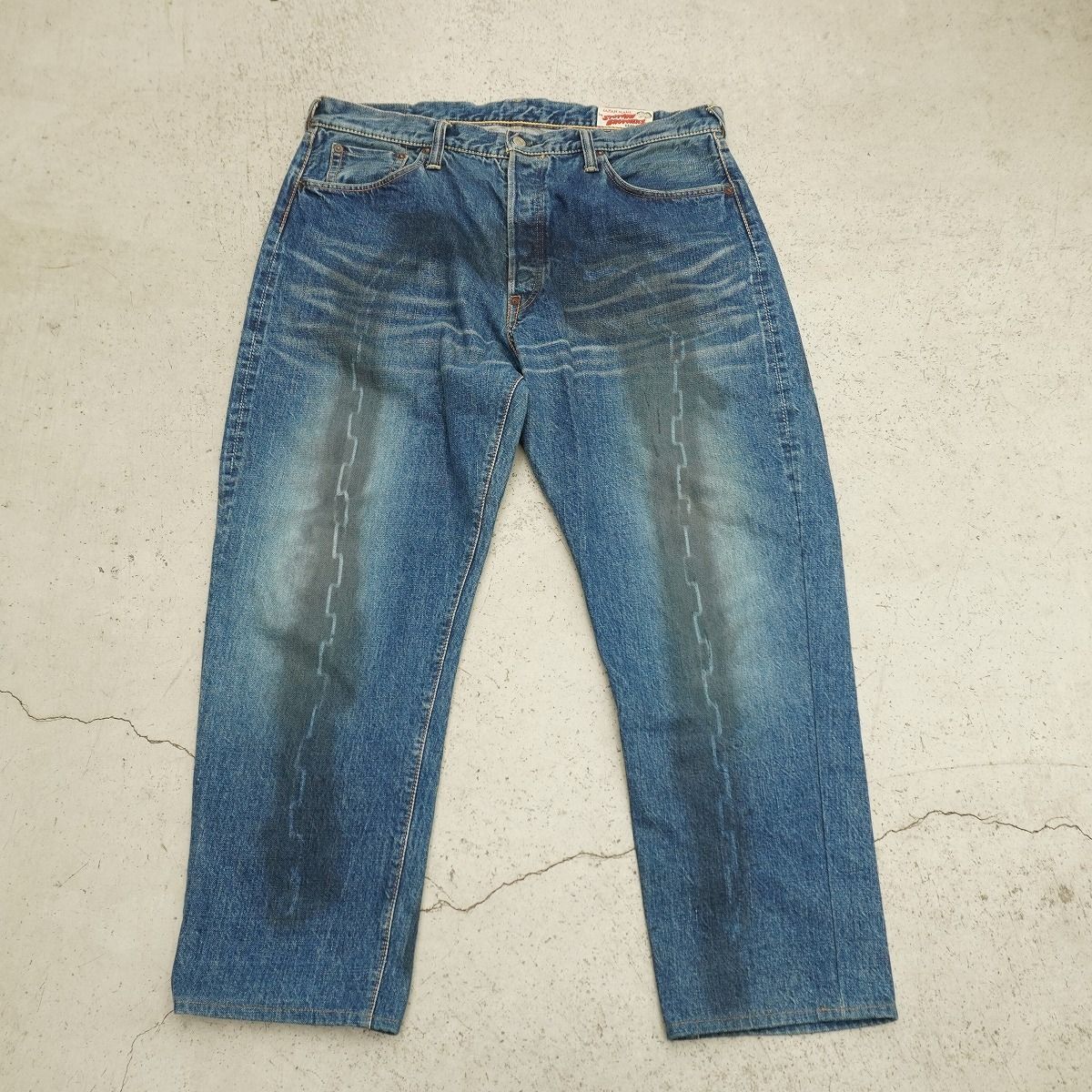 正規 90S 00S EVISU PARIS エヴィス エビス パリス ワイド カモメ