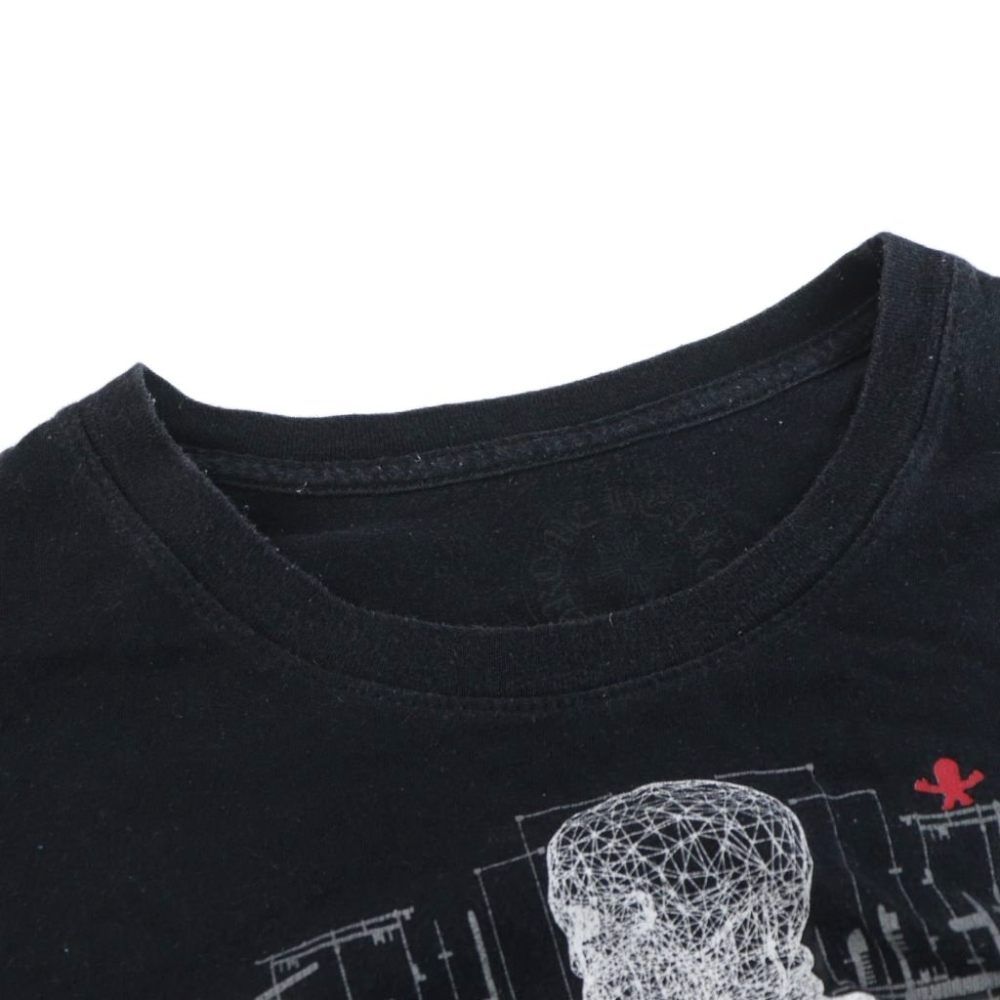 クロムハーツ CHROME HEARTS フォティ ジャービス FOTI JARVIS T-SHIRTS 2214-304-0783 Tシャツ カットソー 半袖 ロゴ XL 黒 ブラック ■GY18 /MQ
